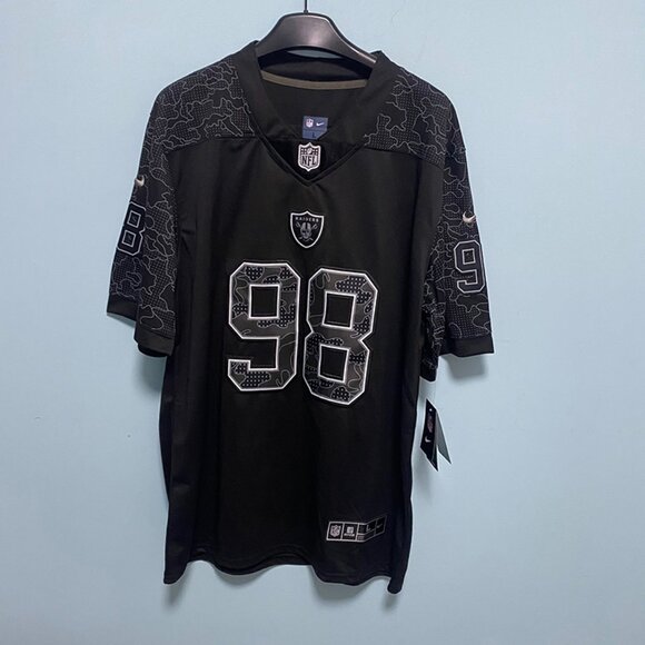 NfL Max Crosby Black Men's Jersey